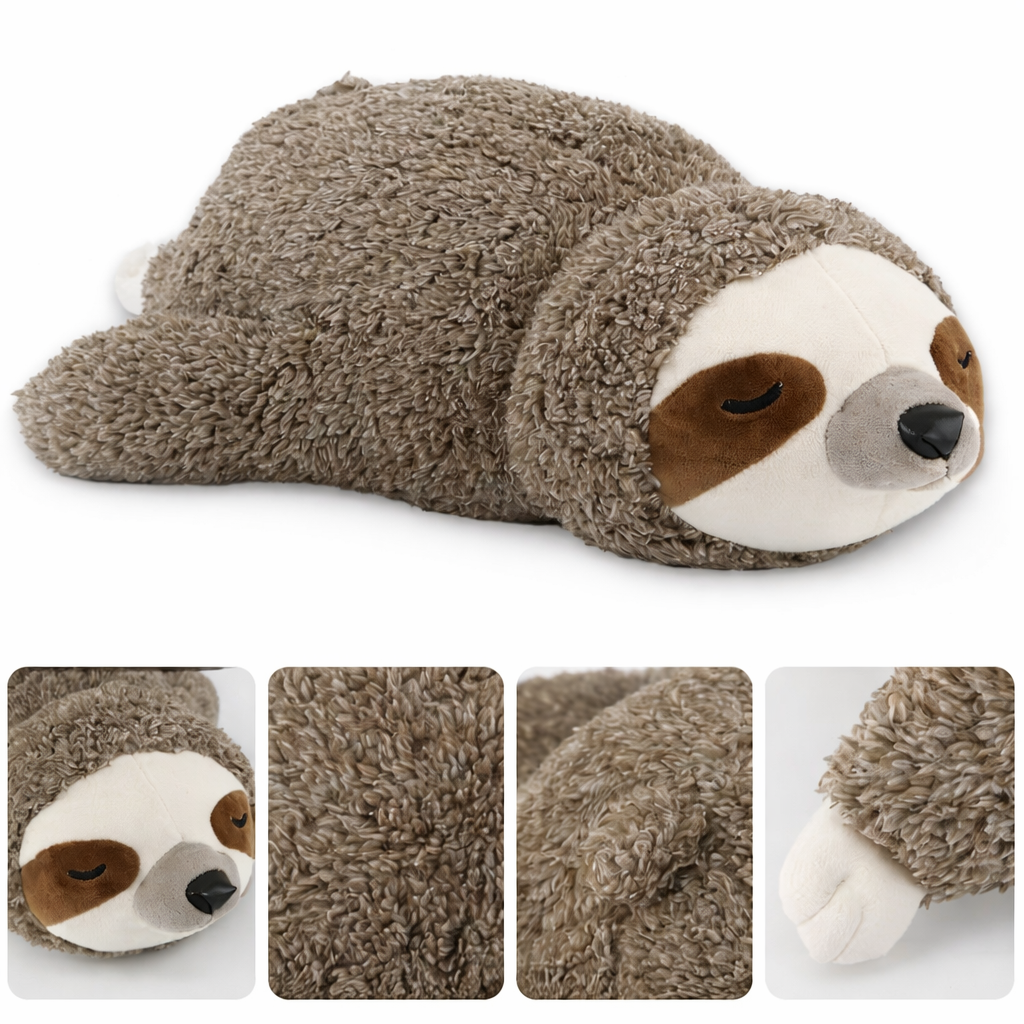 Peluche Apaisante Battement de Cœur – Sommeil & Anti-Stress pour Chien